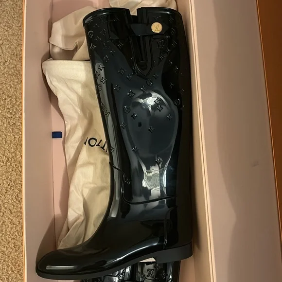 Louis Vuitton rain boots